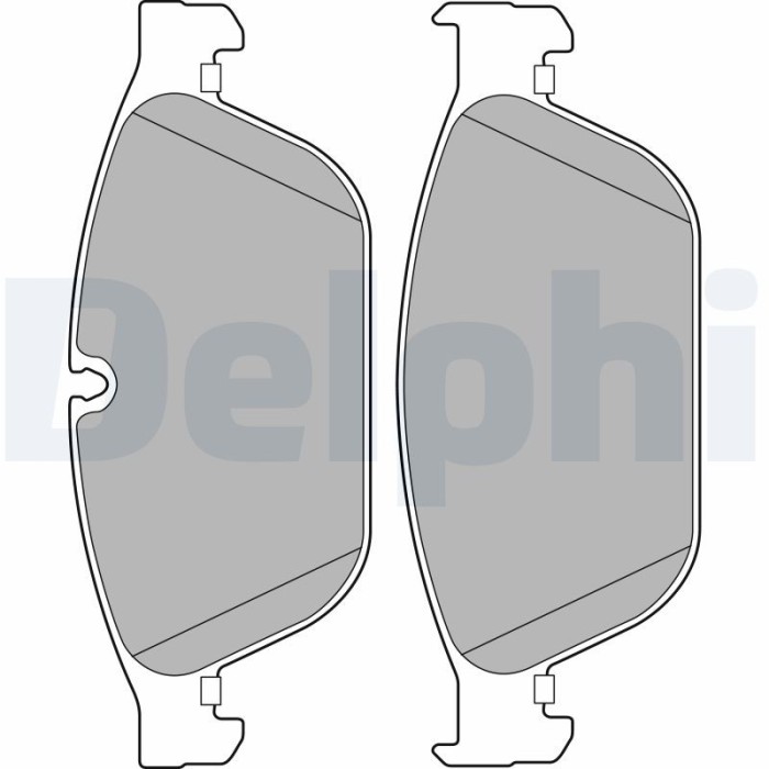 DELPHI LP2239 set placute frana,frana disc