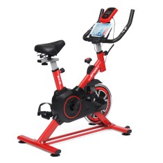 Bicicletă Fitness Spinning pentru Acasă cu Rezistență Reglabilă, Computer LCD