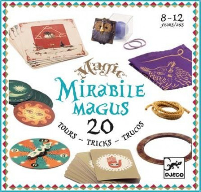 Colectia magica Djeco Mirable Magus - 20 de trucuri de magie foto