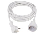 Prelungitor alimentare AS SCHWABE 5m 3G1,5mm&sup2; 16A 1 priză PVC alb 50521
