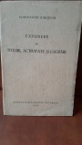 Expunere de titluri, activitate si lucrari - Constantin Kiritescu