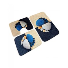 Set covorase baie model pietre