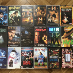 18 buc Casete VHS Filme in Limba Franceza Video Format SECAM