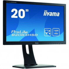 Monitor LED Iiyama ProLite B2083HSD 19.5 inch 5 ms Black foto