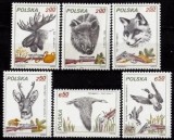 Polonia 1981 - V&acirc;nătoarea, animale, serie neuzata