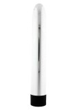 Vibrator Super Slick, Argintiu, 17 cm, Seven Creations