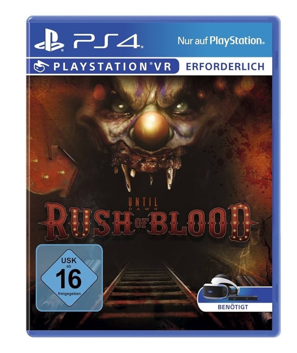 Until Dawn Rush Of Blood (psvr) Playstation 4, Second-Hand