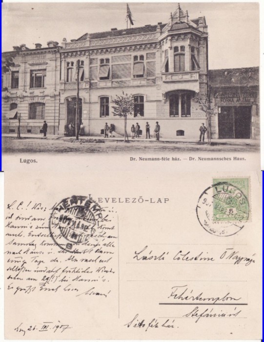 Lugos , Lugoj (Timis) - Palatul Neumann