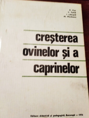 CRESTEREA OVINELOR SI A CAPRINELOR - A. Pop foto