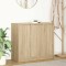 vidaXL Bufetă Stejar Sonoma 85x34x76 cm Lemn prelucrat 861627