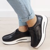 Cumpara ieftin Mocasini negri din piele naturala WKS01 M7