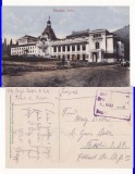 Sinaia -Casino-cenzura militara WWI, WK1- rara, Circulata, Printata