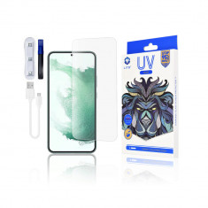 Folie Compatibila cu Samsung Galaxy S22 Plus 5G / S23 Plus Lito 3D UV Glass Transparent