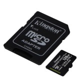 Card de memorie MicroSD Kingston Canvas Select Plus, 128GB, 100MB/s, cu adaptor