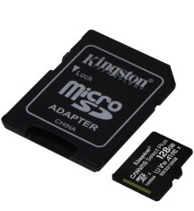 Card de memorie MicroSD Kingston Canvas Select Plus, 128GB, 100MB/s, cu adaptor
