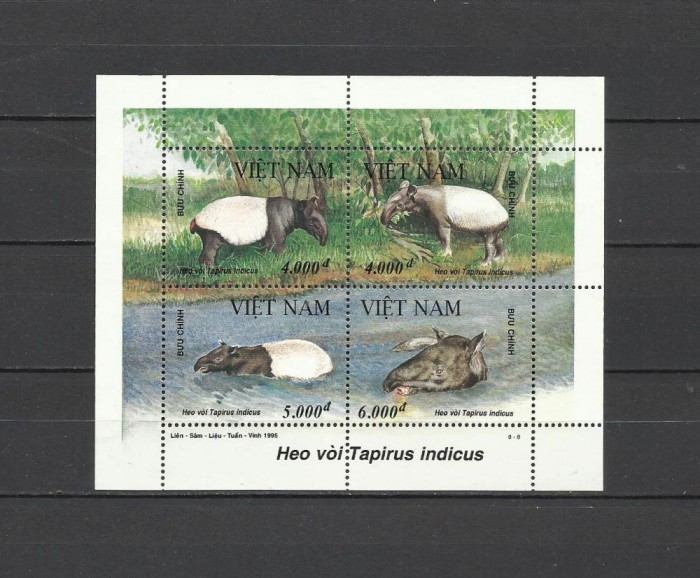 VIETNAM 1995 FAUNA ANIMALE TAPIR