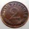 2.824 GERMANIA 2 REICHSPFENNIG 1938 F