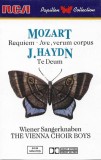 Wolfgang Amadeus Mozart / Joseph Haydn - Die Wiener S&auml;ngerknaben - Requiem / Te Deum, Caseta audio