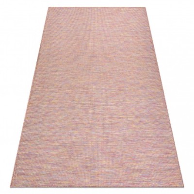 Covor SISAL PATIO 2778 țesute plate roz / albastru / bej, 194x290 cm foto