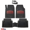 Covorase Auto TeamCar&reg; Tip Tavita Compatibile Peugeot Partner II Tepee (2008-2018) Red, Cauciuc, Oem
