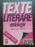 Texte literare. Antologie I clasele II-IV - comentarii Ion Rotaru