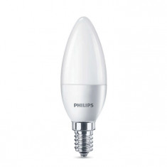 Bec LED E14, 7W(60W) lumanare 6500k, 806 lm – Philips