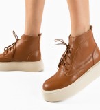 Cumpara ieftin Ghete dama Harlow Camel