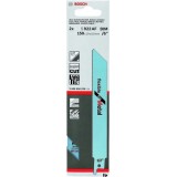 Bosch S 922 AF - Set panze fierastrau sabie bimetal 150 mm 24 dinti/inch dantura standard 2 bucati