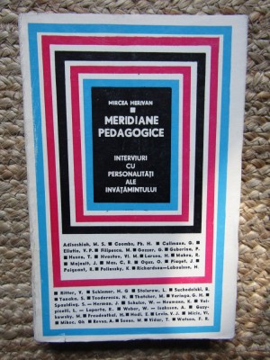 MIRCEA HERIVAN - MERIDIANE PEDAGOGICE foto
