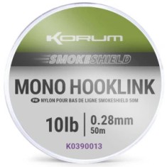 Fir Monofilament KORUM Smokeshield Mono Hooklink, 4lbs/1.80kg, 0.20mm, 50m foto