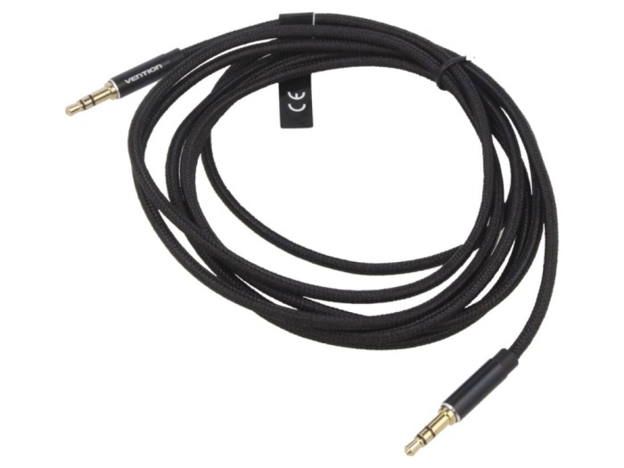 Cablu Audio Jack 3.5mm 2m Aurit