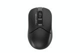 MOUSE A4tech, PC sau NB, wireless, 2.4GHz + BT, optic, 1200 dpi, butoane/scroll 3/1, , negru, &quot;FB12-BK&quot; (timbru verde 0.18 lei)