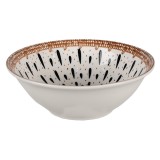 Set 6 boluri ceramica multicolora 15x5 cm, 300 ml