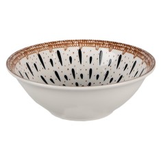 Bol ceramica multicolora 15x5 cm, 300 ml