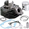 Kit Cilindru Scuter Peugeot 50cc 2T Aer TKR Furious R12 Buxy Speedfight Elyseo Zenith + Piston, Segmenti, Bolt 12mm