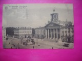 HOPCT 12324 PIATA REGALA BRUXELLES IN ANUL 1930 -BELGIA - VECHE -STAMPILOGRAFIE -TIMBRU --EUROPA - -ROMANTICA- -CIRCULATA