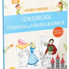 Cenusareasa & Frumoasa din padurea adormita/ Colorez povesti