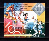 Cumpara ieftin ✅RO 1996 ,LP 1417 &quot;Centenarul marcilor postale olimpice&quot; , colita 302 , MNH, Nestampilat