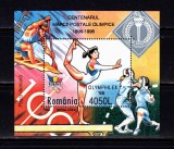 Cumpara ieftin RO 1996 ,LP 1417 &quot;Centenarul marcilor postale olimpice&quot; , colita 302 , MNH, Nestampilat