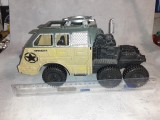 GRATUIT vehicul armata americana cap tractor plastic dur 30 cm 3 osii LOT15 T2
