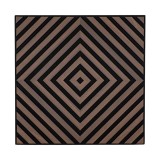 Panou Acustic Perete Leziter Deco XI Aspect Nuc 60x60x1.8 cm MDF Decorativ Sonorizare
