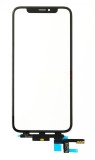 Touchscreen iPhone XS Negru, High Copy, Fara Flex Scurt