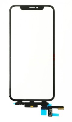 Touchscreen IPhone XS BLACK SHORT FLEX foto