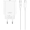 Incarcator Retea Cu Cablu USB-C XO Design CE32, 20W, 3A, 1 x USB-C, Alb