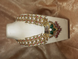 Colier Nunta Rajasthani, Alama Placata Aur, Vintage