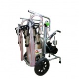 Cumpara ieftin Mulgatoare Vaci Gardelina 240 IN IC, 40L INOX, 2 posturi, 180 l/min, 16-20 bovine pe ora