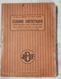 LICHIDARE ! Carte Bucataria dietetica , retete destinate bolnavilor, 1926