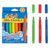 Set Carioci Lavabile, Little President, 8 Bucăți, V&acirc;rf Gros, Multicolor, Oem