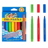 Set Carioci Lavabile, Little President, 8 Bucăți, V&acirc;rf Gros, Multicolor, Oem