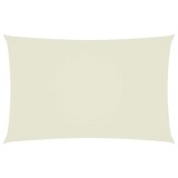 Cumpara ieftin Panza parasolar, crem, 2,5x5 m, tesatura oxford, dreptunghiular